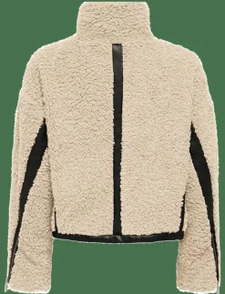 ONLPATTI LIFE TEDDY SHORT JACKET CC OTW - Tunna jackor