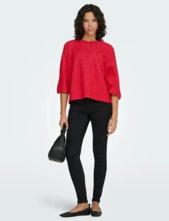 ONLSIMONI 3/4 PULLOVER KNT NOOS - Stickat