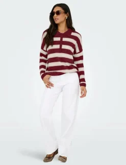 ONLTALIO LS POLO NECK BF KNT - Stickat