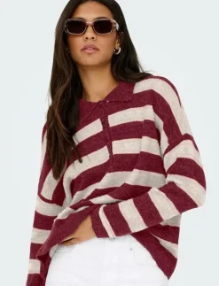 ONLTALIO LS POLO NECK BF KNT - Stickat