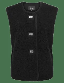 ONLWENDY TEDDY WAISTCOAT OTW - Vadderade västar