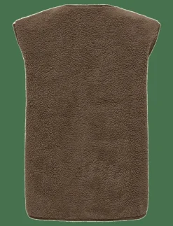 ONLWENDY TEDDY WAISTCOAT OTW - Vadderade västar