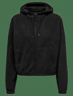 ONPFLEE HOOD FZ LS SHORT FLEECE TOP - Huvtröjor