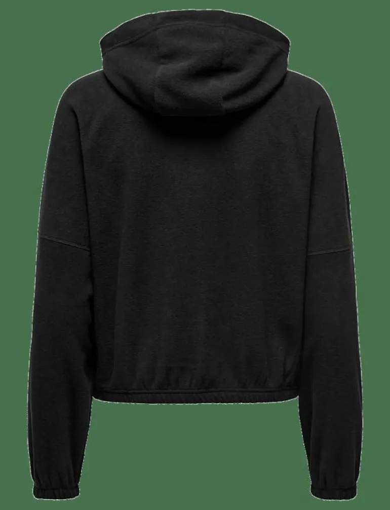 ONPFLEE HOOD FZ LS SHORT FLEECE TOP - Huvtröjor