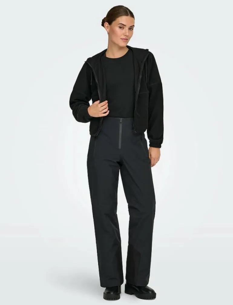 ONPFLEE HOOD FZ LS SHORT FLEECE TOP - Huvtröjor