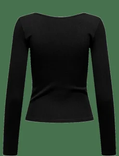 ONPJAIA LIFE VN LS 2-WAY SHORT SEAM TOP - Långärmade tröjor