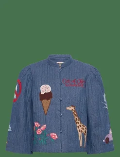 Out Of Office Embroidered Jacket - Tunna jackor