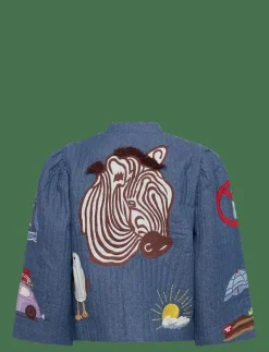 Out Of Office Embroidered Jacket - Tunna jackor