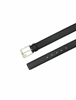 OVAL BUCKLE SHINY STRAP 15MM - Skärp