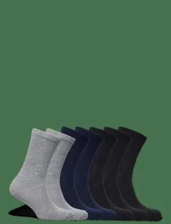 7-Pack Women Bamboo Basic Socks - Sockor