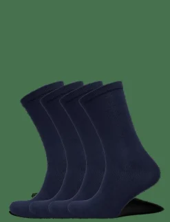 4-Pack Women Bamboo Basic Socks - Sockor