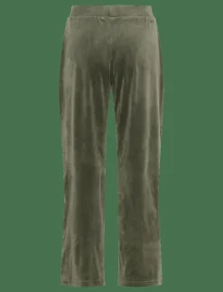 PANT STRAIGHT LEG VELOURS - Nederdelar