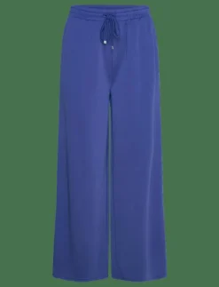 Pants from Freequent in a soft material. The pants have a simple silhouette with - Sweatpants