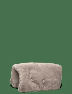 Paris, 1886 Embellished Faux Fur La - Kuvertväskor