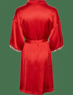 PCANOVI 3/4 SATIN NIGHT KIMONO - Kimonos