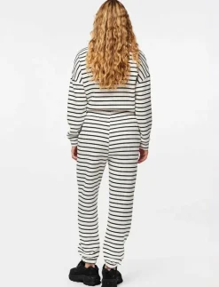 PCCHILLI HW SWEAT PANTS STRIPES NOOS BC - Nederdelar