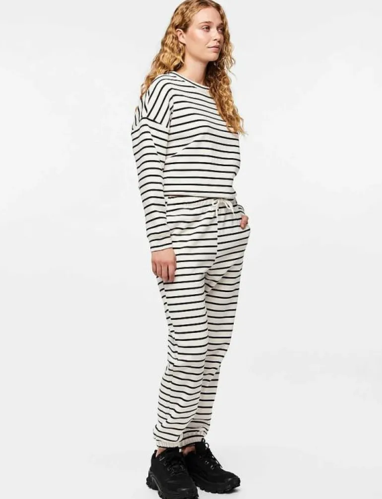 PCCHILLI HW SWEAT PANTS STRIPES NOOS BC - Nederdelar