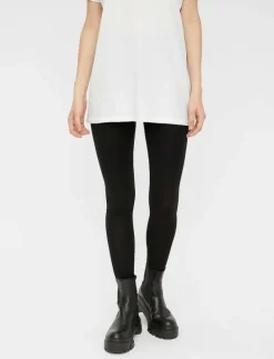 PCEDITA LONG LEGGINGS JRS NOOS BC - Leggings & Tights