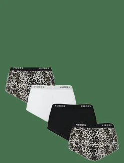 PCLOGO LADY 4 PACK AOP/SOLID NOOS BC - Trosor