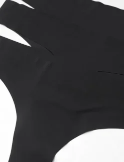 PCNAMEE THONG 3-PACK NOOS - Seamless trosa