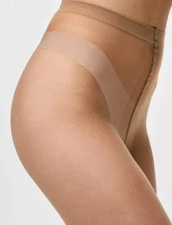 PCNEW NIKOLINE 15 DEN TAN TIGHTS NOOS - Strumpbyxor