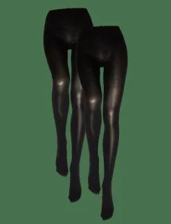 PCNEW NIKOLINE 90 DEN TIGHTS 2 PACK NOOS - Strumpbyxor