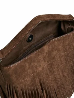 PCOLIVIA FRINGES CROSS BODY BAG D2D FSY - Axelremsväskor