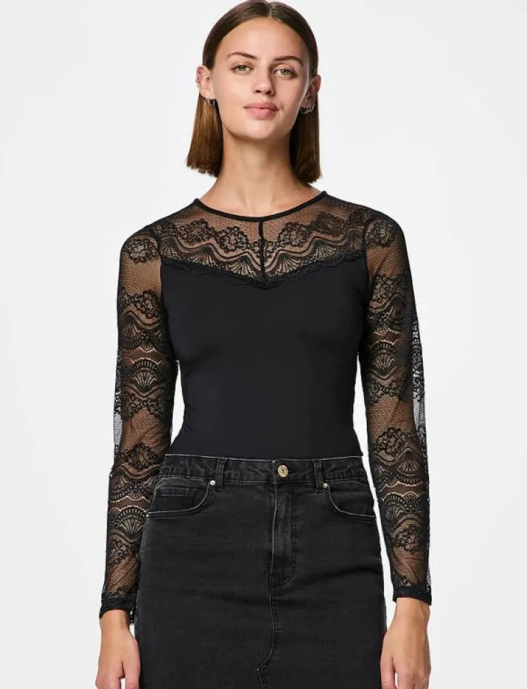 PCSINNA LS BODYSTOCKING NOOS - Bodies & slips