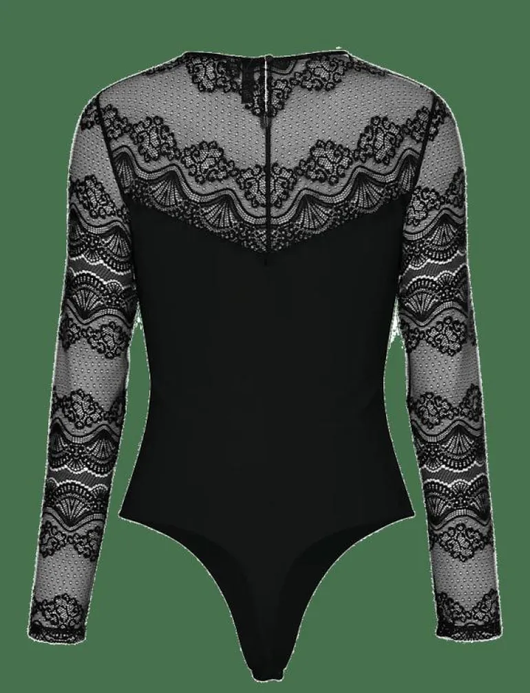 PCSINNA LS BODYSTOCKING NOOS - Bodies & slips