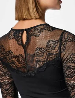 PCSINNA LS BODYSTOCKING NOOS - Bodies & slips