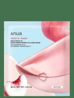 Peach 70 Niacin Brightening Collagen Mask - Ansiktsvård