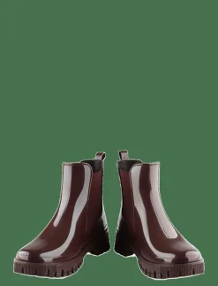 PEACHY DARK CHERRY - Platta ankelboots