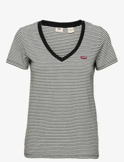 PERFECT VNECK ANNALISE STRIPE - T-shirts