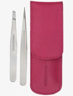 Petite Tweeze Set With Pink Case - Sminkborste