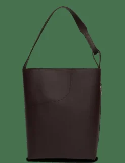 Pienza Walnut Vacchetta - Bucketväskor