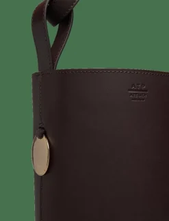 Pienza Walnut Vacchetta - Bucketväskor