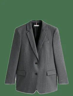 PINSTRIPE RELAXED BLAZER - Enkelknäppta kavajer