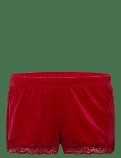 PJ CAMI VELOURS SCALLOP LACE - Pyjamas