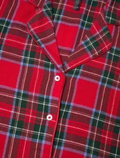 PJ LS FLANNEL TWILL CHECK - Pyjamas