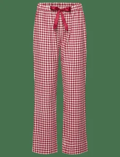 PJ SET LS TOP TWILL CHECK - Pyjamas