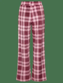 PJ SET LS VELOURS CHECK - Pyjamas