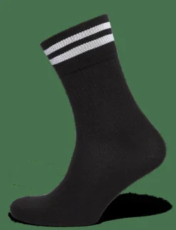 5-PK Tennis Socks with Stripes - Strumpor