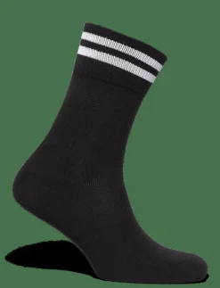 5-PK Tennis Socks with Stripes - Strumpor
