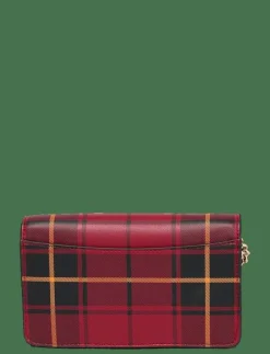 Plaid Crossbody Turn-Lock Tech Case - Kuvertväskor