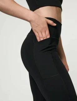 Pocket High-Rise Legging, Long - Träningstights