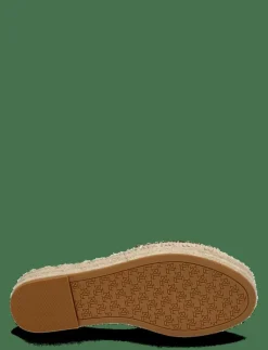 Polly Cross-Dyed Canvas Espadrille - Platta espadriller