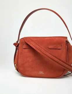 Polo ID Suede Mini Satchel - Handväskor