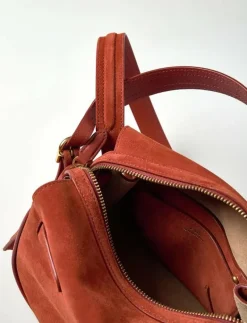 Polo ID Suede Mini Satchel - Handväskor