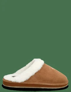 Pony Suede & Faux-Fur Slipper - Inneskor