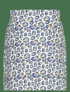 Printed dull Pull-on Skort 45 cm - Skorts